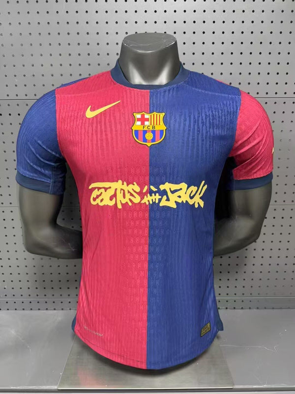 Buy Barcelona home x Travis Scott 2024-25 Player Version jersey image 0