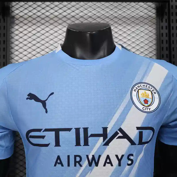 Buy Manchester city Home 2025-26 player version Jersey image 3