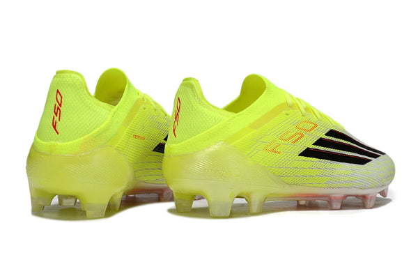 F50 Elite With Laces FG Born For Goals - Solar Yellow boots