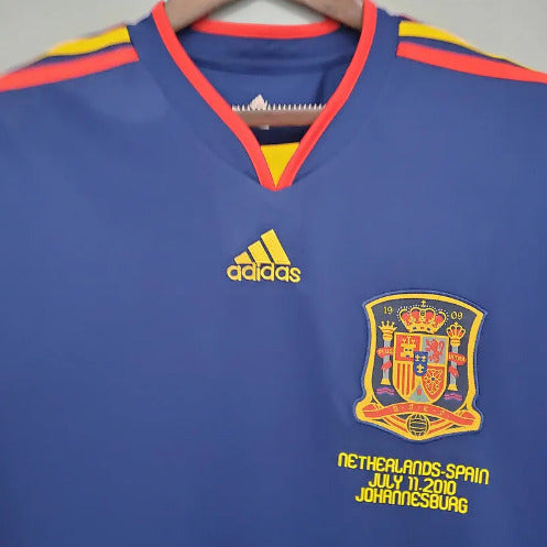 Spain away 2010-11 retro jersey image 2