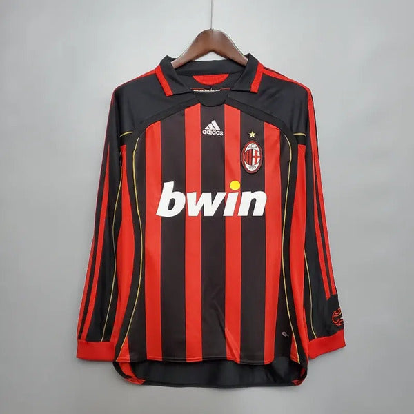 AC Milan Home 2006-07 Full Sleeves Retro Jersey image 0
