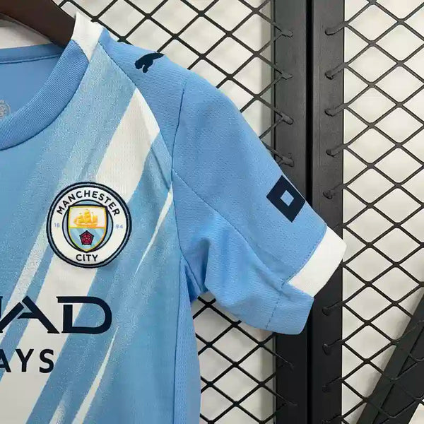 Buy Manchester City Home 2025-26 Kids jersey image 4