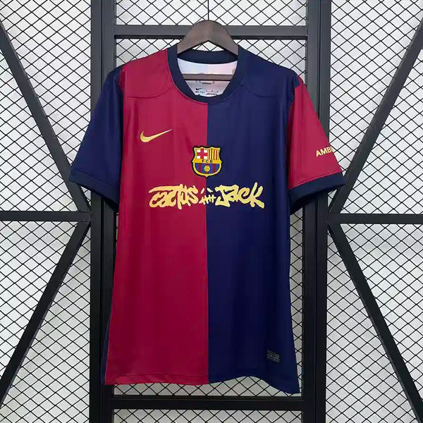 Buy Barcelona Home X Travis Scott Jersey 2024-25Online India image 0