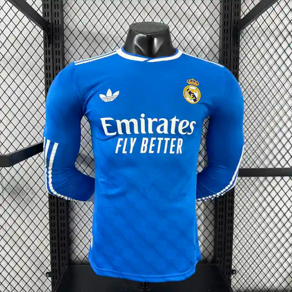 Buy Real Madrid Third 2025-26 Full sleeves Player version jersey image 0