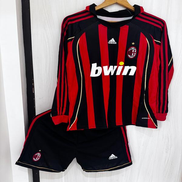 Buy Ac Milan Home 2006 Full sleeves Retro Kit image 0