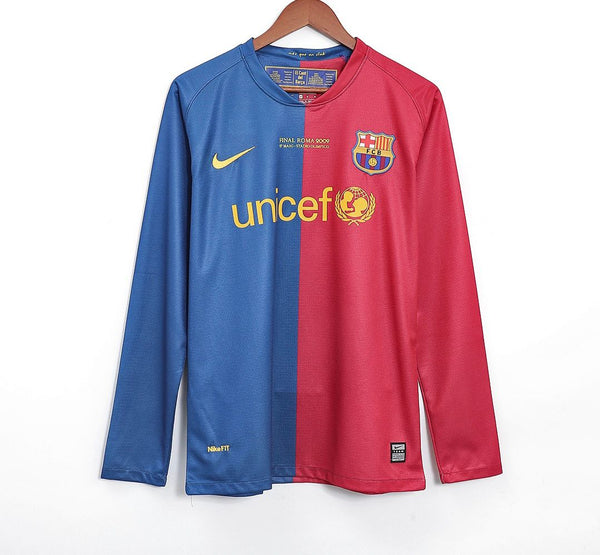 Buy BARCELONA HOME 2008-09 RETRO Full sleeves - XL image