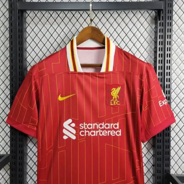 Liverpool Home 2024-25 Jersey – Customizable image 1