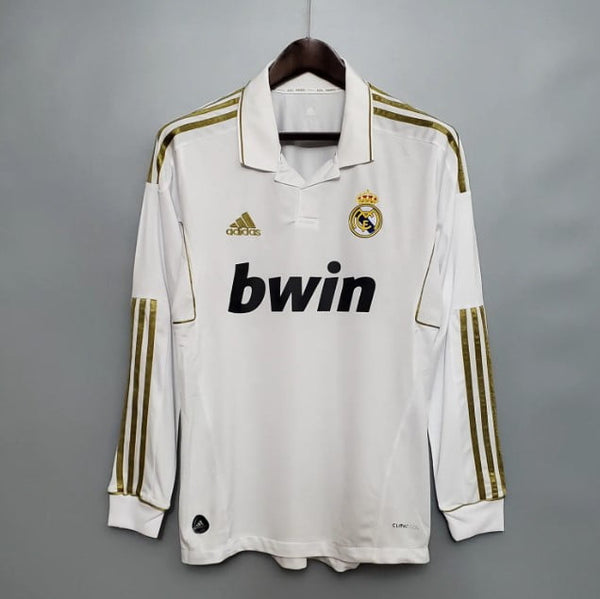 buy Real Madrid Home 11-12 Retro Jersey Online India image 0