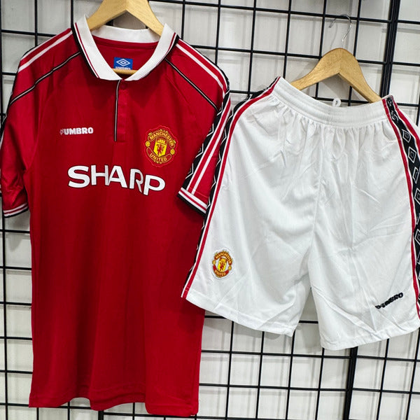 Manchester United Home 1998 Retro Set image 0