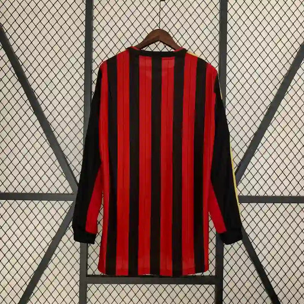 AC Milan Home 2013-14 Full Sleeves Retro Jersey image 1