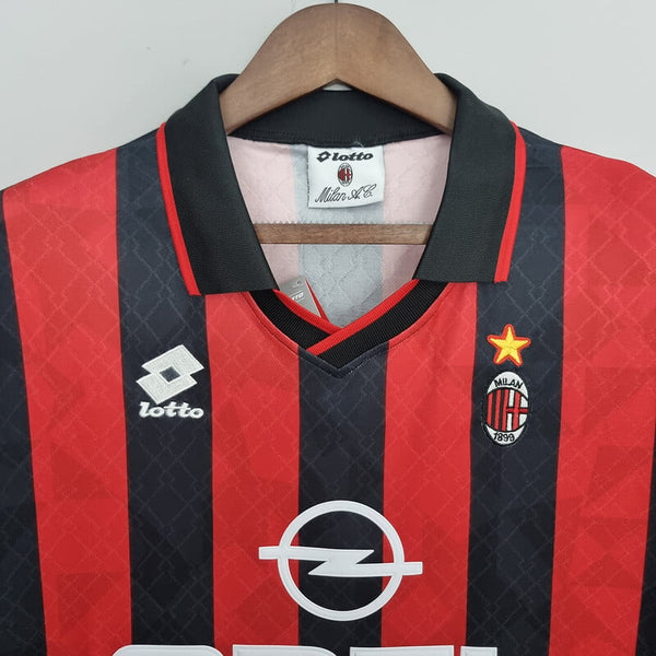 AC Milan 1995-96 Home Retro Jersey image 1