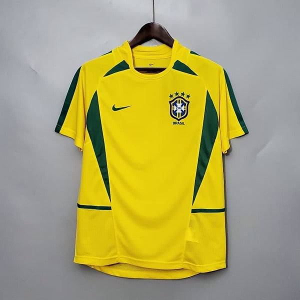 Brazil Home 2002 Retro jersey - S image