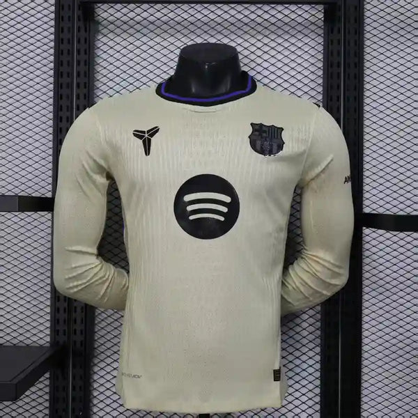 Buy Barcelona Away 2025-26 Full sleeves Player Version jersey image 0