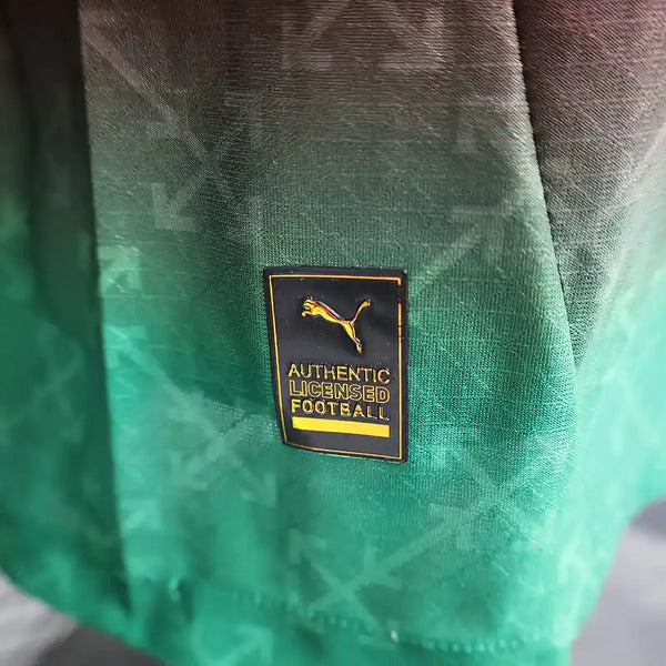 Ac Milan Red And Green 2024-25 player version Jersey image 4