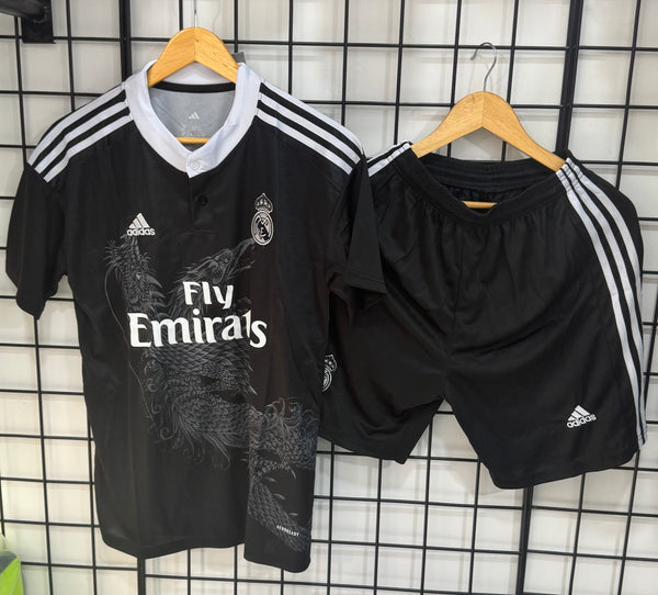 Real Madrid Third 14-15 away with shorts image 0