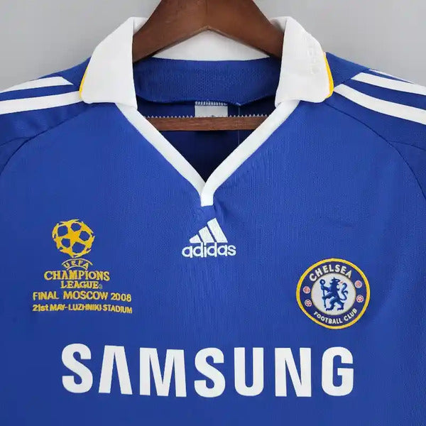 Chelsea home 2008-09 Retro football jersey image 4