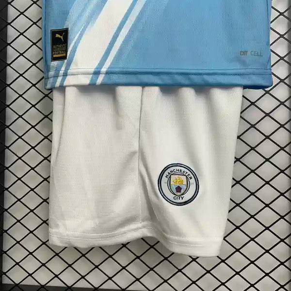 Buy Manchester City Home 2025-26 Kids jersey image 3