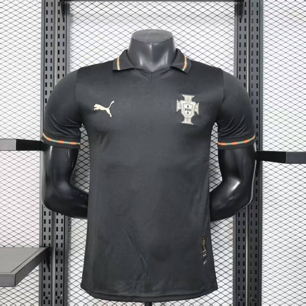 Buy Portugal Black Special Edition 2025-2026 player version Jersey image 0