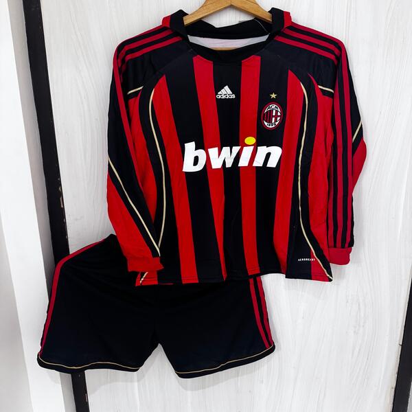 Buy Ac Milan Home 2006 Full sleeves Retro Kit image 2