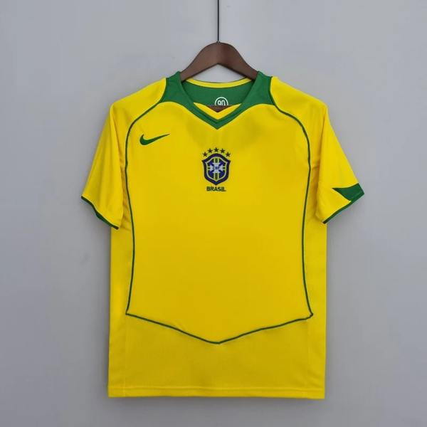 Brazil Home 2004-06 Retro jersey image 0
