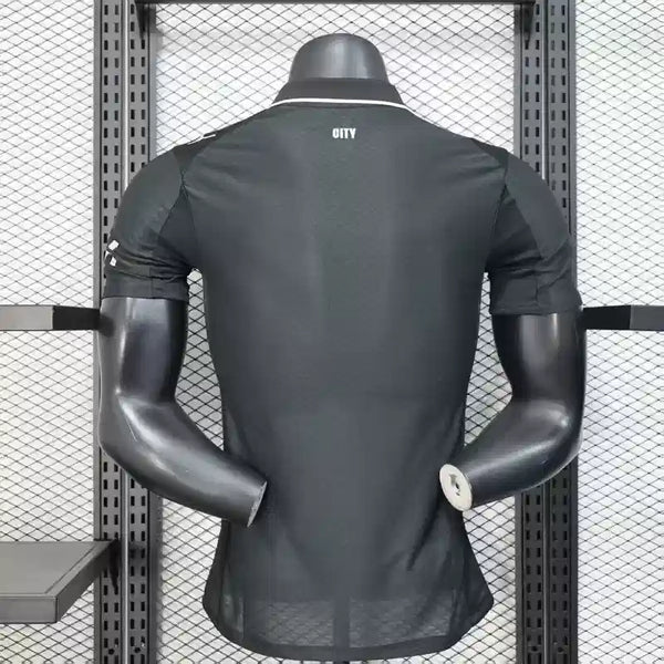 Buy Manchester city Away 2025-26 Black player version Jersey image 1