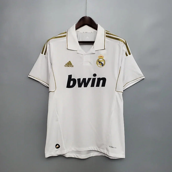 Buy Real Madrid home 2011-12 Half Sleeve retro jersey image 0