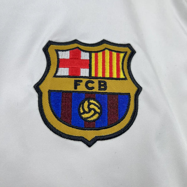 Barcelona Windbreaker white 1994-95 retro jacket image 1