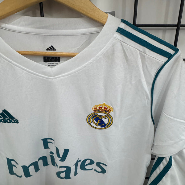Real Madrid Home Kit 2017-18 Retro Set image 6