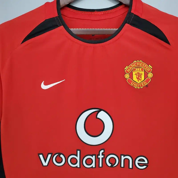 Manchester United Home 2002-04 Retro football jersey image 2