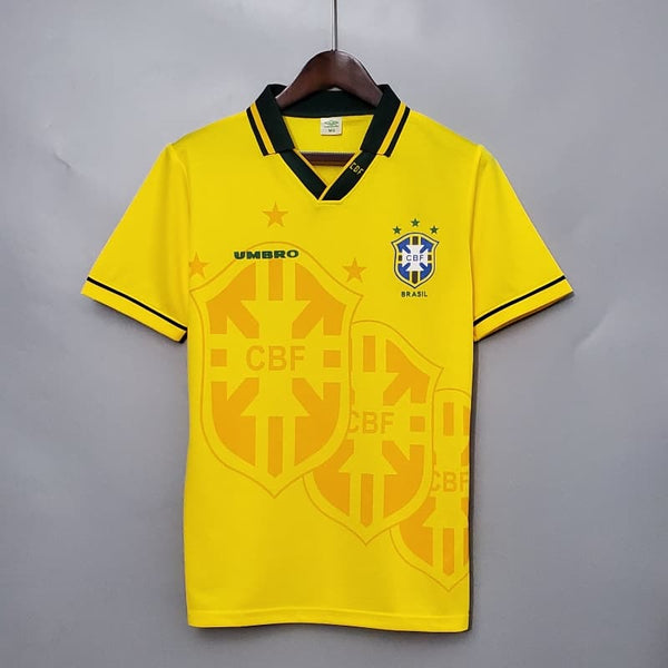 Brazil Home 1994 Retro jersey image 0