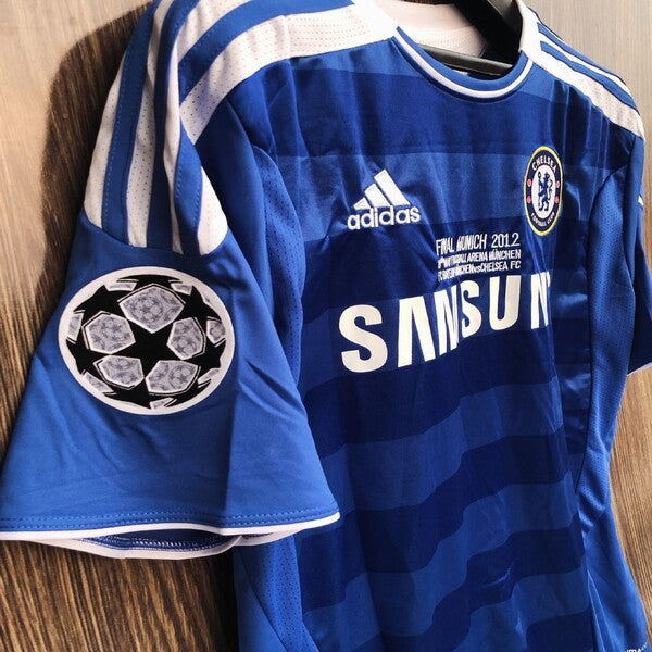 Chelsea Home 2012 Drogba Retro Jersey image 2