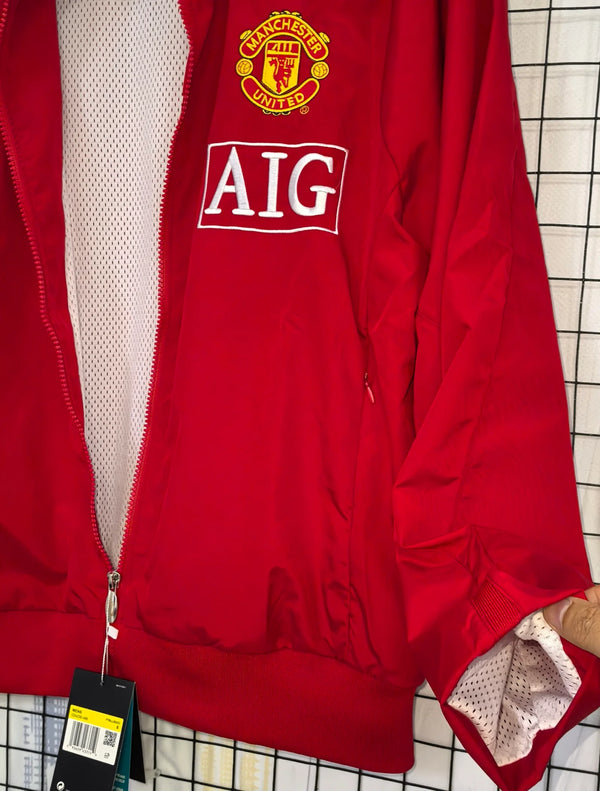 Manchester United Windbreaker retro jacket 2007-2008 image 3