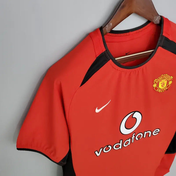 Manchester United Home 2002-04 Retro football jersey image 5