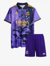 Real Madrid Purple jersey 23-24 with shorts