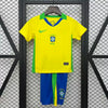 Brazil home 2025 kids jersey