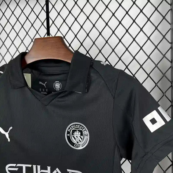 Manchester City 2025-26 Away Kids jersey
