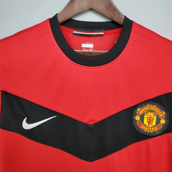 Manchester united home 2009-10 retro jersey image 5