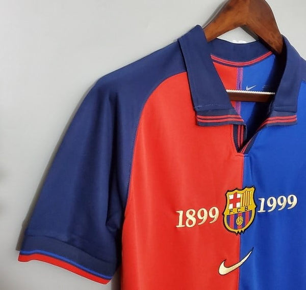 Barcelona Home Retro 1999 (100) Year OLD image 2