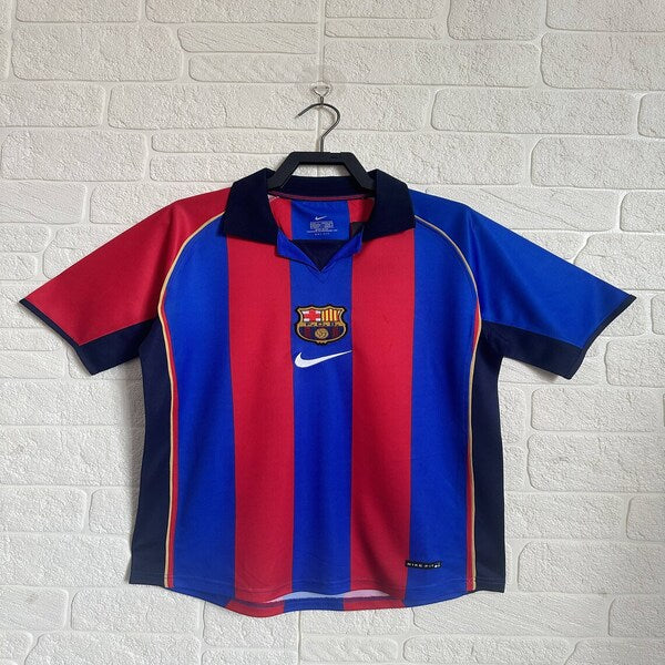 Barcelona Home 2001-02 Retro jersey image 0