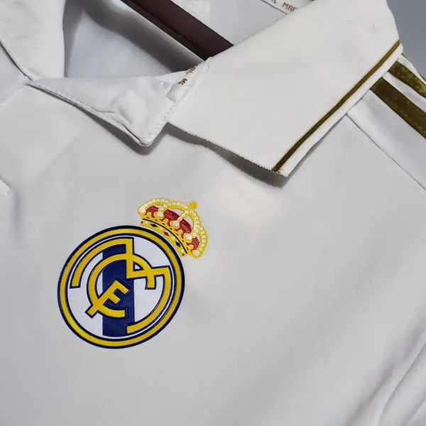 Buy Real Madrid home 2011-12 Half Sleeve retro jersey image 1