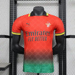 Ac Milan Red And Green 2024-25 player version Jersey