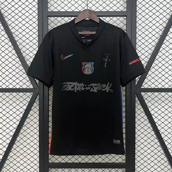 Buy Barcelona Away X Travis Scott Jersey 2024-25 Customizable image 0