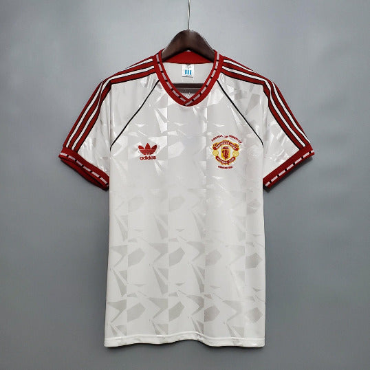 Manchester united third 1990-1991 Retro jersey image 0