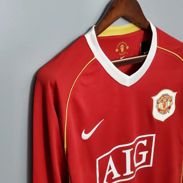 Buy Manchester United Home 2006-07 Retro jersey Online India image 3