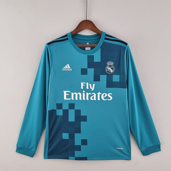 Buy Real Madrid third 17-18 Retro Jersey Full Sleeve image 0