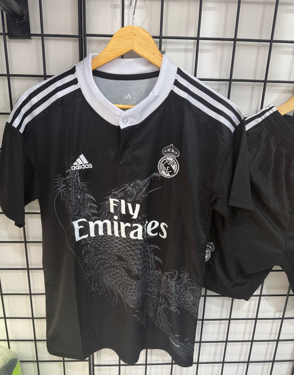 Real Madrid Third 14-15 away with shorts image 4