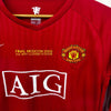 Buy Manchester United Home 2008 Full Sleeves Retro Jersey Set image 6