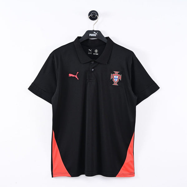 Buy Portugal Black polo Traveling jersey