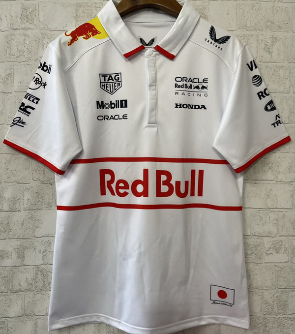 Red Bull Racing F1 White Team 2025-26 POLO T-Shirt image 0