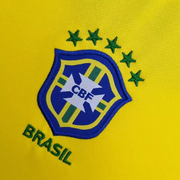Brazil Home 2004-06 Retro jersey image 3